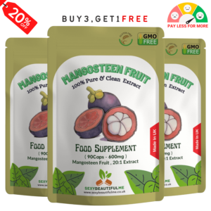Mangosteen Fruit Capsules 12000mg, Strong Capsules for Antioxidant & Weight Loss